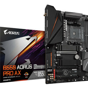 GIGABYTE B550 AORUS PRO AX マザーボード ATX [AMD B550チップセット搭載] MB5127 Rev 1.0の画像1