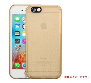 送料無料 iPhone6s iPhone6 防水ケース ケース 防水カバー プルー 半透明金 半透明ゴールド 衝撃吸収 アィフォン アップル