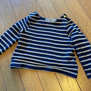 Petit Bateau ボーダーカットソー　3ans/95cm