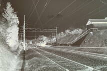 G71▲鉄道写真ネガ フィルム ベタ焼き付 6枚 昭和40年3月9日 飯田線_画像4