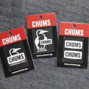 CHUMS Emboss Sticker ステッカー 新品 3枚セット