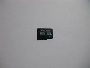 32GB　SanDisk　microSDHCカード　class4　フォーマット済み　microSDカード メモリーカード