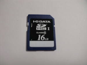 16GB　I・O DATA　SDHCカード　フォーマット済み　メモリーカード　SDカード