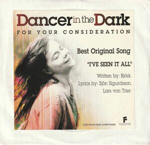 BJORK　ビョーク　I've Seen It All (film version)　US盤 CDシングル : Thom Yorke (RADIOHEAD レディオヘッド) / Dancer In The Dark