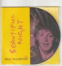 Paul McCartney　ポール・マッカートニー　Beautiful Night　UK盤 ピクチャーディスク仕様 7” シングルレコード　：　Ringo Starr _画像2