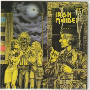 未使用新品　IRON MAIDEN　アイアン・メイデン　Women In Uniform　2014年 再発限定盤 7”シングルレコード　（EU盤）