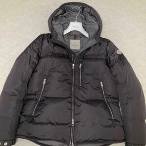 大きいサイズ◆未使用◆モンクレール MONCLER 3/L-XL GARY バイカラーフーデッドダウンジャケット コート ルーマニア製正規品 グレーの画像2