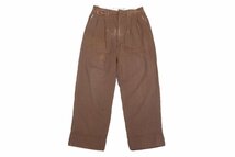 1970's～ Surretwill Wool Tuck Slacks Pants_画像1