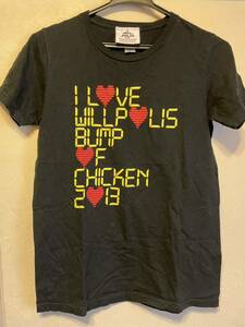 BUMP OF CHICKEN 2013 TOUR WILL POLIS Tシャツ　サイズXS バンプオブチキン
