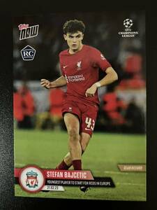 バイチェティッチ STEFAN BAJCETIC Topps now オンライン限定 RC ルーキー リヴァプール