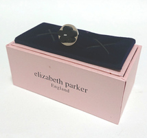 【epp5】新品　ELIZABETH PARKER 　エリザベスパーカー　ピンバッジ　ピンズ　シルバー×ブラック　お花_画像6