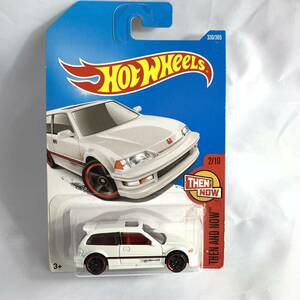 【新品未開封】 ホットウィール Hot Wheels '90 HONDA CIVIC EF ホンダ シビック レッドホイール THEN AND NOW