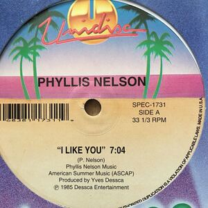 12’ Phyllis Nelson-I like you/Don’t stop the train