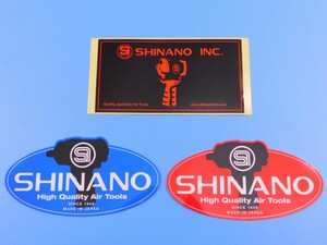 信濃／ＳＨＩＮＡＮＯ ステッカー・３枚セット