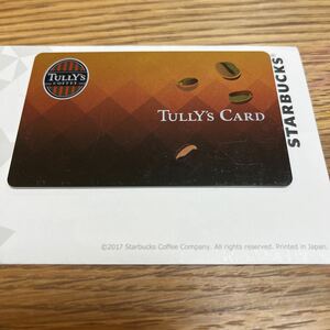 即決★PIN未削り タリーズコーヒー タリーズカード　tully's card coffee コーヒー豆 コアデザイン