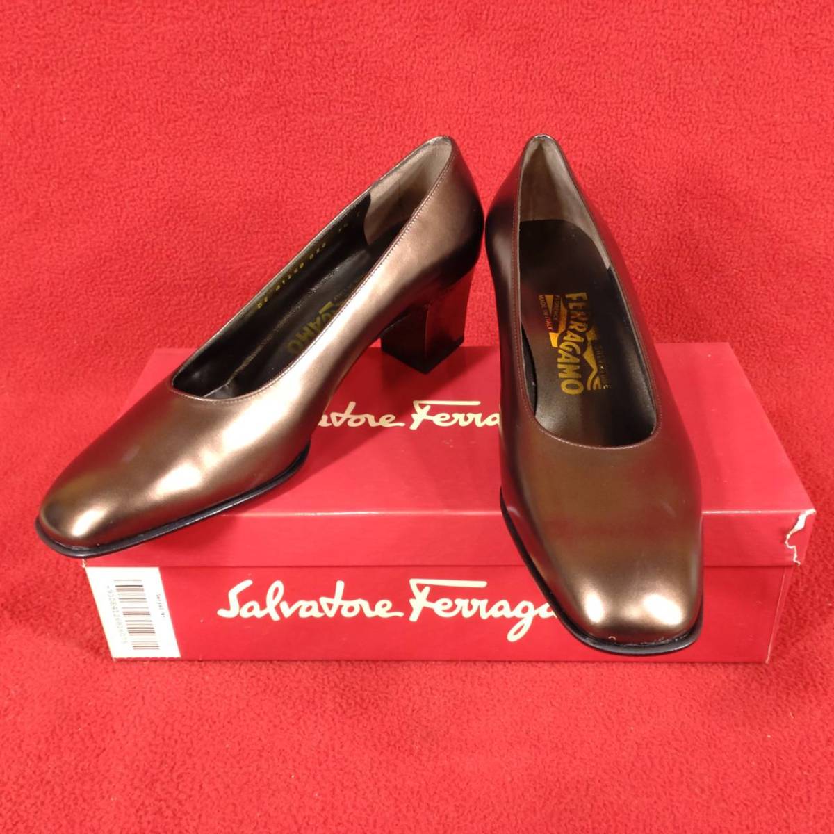2023年最新】ヤフオク! -フェラガモ パンプス 未使用の中古品・新品