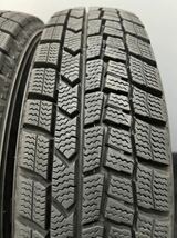 145/80R13 DUNLOP/WINTER MAXX WM02 16年 TIRO 13インチ 4J ＋45 100 4H スタッドレス 4本 ウィンターマックス 軽自動車_画像9