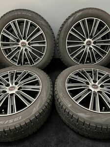 195/55R16 PIRELLI/ICE ASINMMETRICO 19年 TEAD 16インチ 6.5J ＋36 114.3 5H スタッドレス 4本 ピレリ ブラポリ