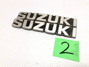 【送料無料】 ★単体(B066) (2) ミカミ タンク エンブレム GT750B★スズキ 旧車 GT750