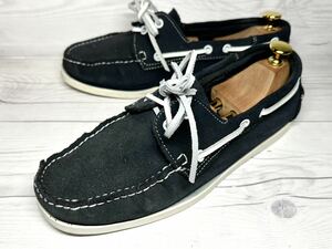 [ prompt decision ]URBAN RESEARCH men's 43 27.5cm degree Urban Research men's deck shoes navy navy blue suede shoes slip-on shoes moccasin 