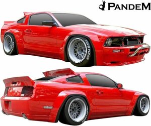 [M's] Ford Mustang (2006y-) Pandem Полный комплект 11 очков // FRP Неокрашенные пандемные аэропортные детали набор настраиваемого внешнего Aero Full Aero