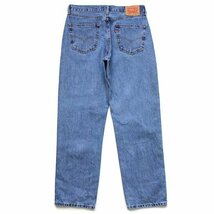 ★Levi'sリーバイス 550 デニムパンツ w33 L32★SDP1830 ジーンズ テーパード バギー ワイド ルーズ サークルR ストーンウォッシュ_画像3