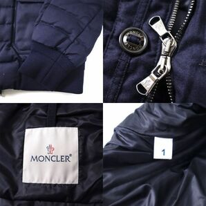 1円！ モンクレール MONCLER PEETERS NK-DA069 未使用に近い ダウンジャケット ネイビーの画像8