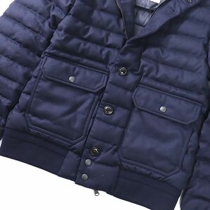 1円！ モンクレール MONCLER PEETERS NK-DA069 未使用に近い ダウンジャケット ネイビーの画像3