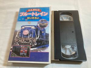 にんきもの ブルートレインせいぞろい VHSビデオテープ 蒸気機関車 電車 鉄道 北斗星 あけぼの はくつる 鳥海 トワイライトエクスプレス