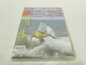 サーフィンDVD★　JUNIOR JAPAN 2007 進化をとげた最新マニューバーを全公開！　★