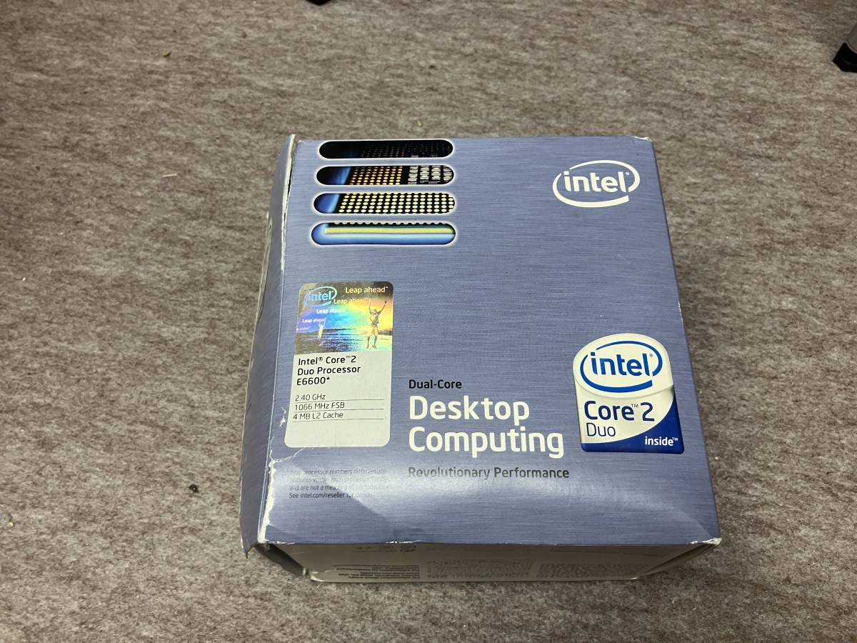 2023年最新】Yahoo!オークション -intel core 2 duo e6600の中古品
