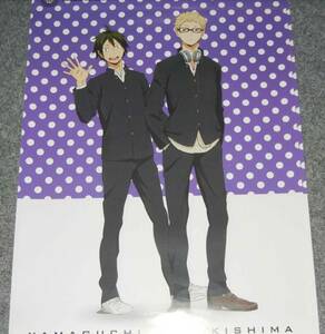 ◆ポスター◆ハイキュー!!／月島 蛍×山口 忠／作；古舘春一／３枚／５