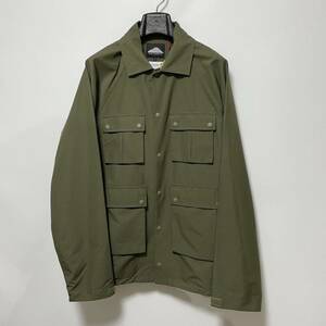 新品 マウンテンスミス Delta Jacket デルタジャケット 定価28,600円 L 送料210円〜 MOUNTAIN SMITH タグ付き F/CE. 緑 サファリジャケット