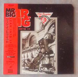 MR. BIG　LEAN INTO IT　AMLY-8015　中古　レーザーディスク