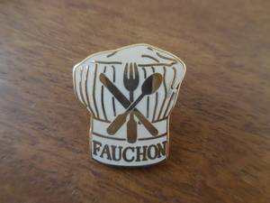 フランス☆ピンズ 【FAUCHON】 ピンバッチ ピンバッジ PINS フォション コック帽