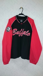  Buffalo * Savers training jacket size L NHL G-Ill APPAREL made Buffalo Sabres ice hockey ICE HOCKEY....90s