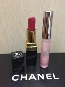 35 подлинный товар Chanel. помада rouge NO19 дополнение RMK блеск 