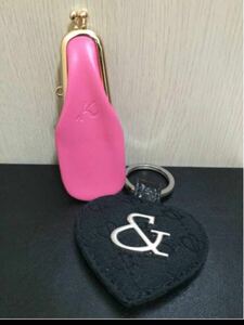  beautiful goods genuine article Kitamura. seal case . Pinky and Diane. key holder 