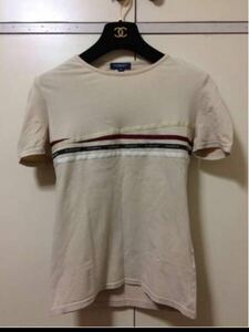  genuine article Burberry. beige. short sleeves cut and sewn M
