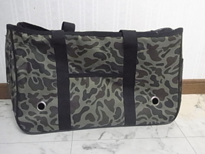  dog one Chan carry bag camouflage pattern camouflage camouflage -ju pattern light weight beautiful goods one ko pet accessories 