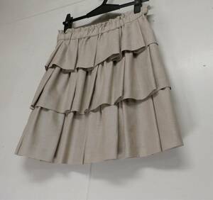 * [14745] [ Cynthia Rowley ] waist rubber specification / pretty / frill skirt /