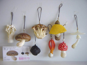 *Hyi15AT nature Technica la- mushrooms soft strap 2 all 8 kind :*..KITAN CLUB*200 jpy =010889_c