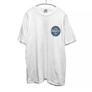90S USA製 JOIN THE AVALANCHE BLUE EXTREME TEAM ヴィンテージ Tシャツ メンズL シングルステッチ ホワイト アバランチェ 古着 BA1475
