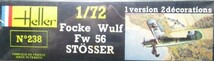 ★1/72 Heller：ェレール 　　 Focke Wulf Fw 56 STOSSER ★_画像2