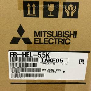 【AH-2394】★送料無料★ 新品未使用品 MITSUBISHI 三菱電機 インバータ用オプション DCリアクトル FR-HEL-5.5K