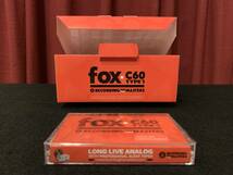( 新品未開封カセット10本 ）FOX C60 RECORDING MASTERS マスタリング録音用 openreel カセットデッキ studer マスタリング AMPEX_画像7