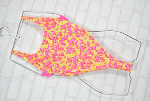 UPCOMING made in Japan aerobics Dance fitness T-back type high leg Leotard One-piece swimsuit floral print size M