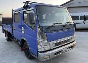 Canter 5速MT 20.7万キロ Wide 7person Double cab Wキャブ PG リフト powergate Dyna ToyoAce Elf Dutro