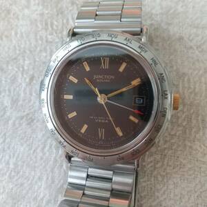  rare article CITIZEN JUNCTION GMT World Time wristwatch 