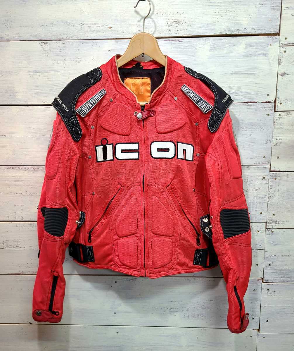 Yahoo!オークション -「icon ジャケット」(バイクウエア、装備